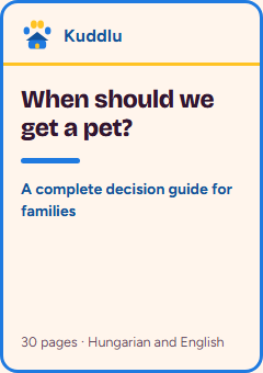 The cover of the family pet guide